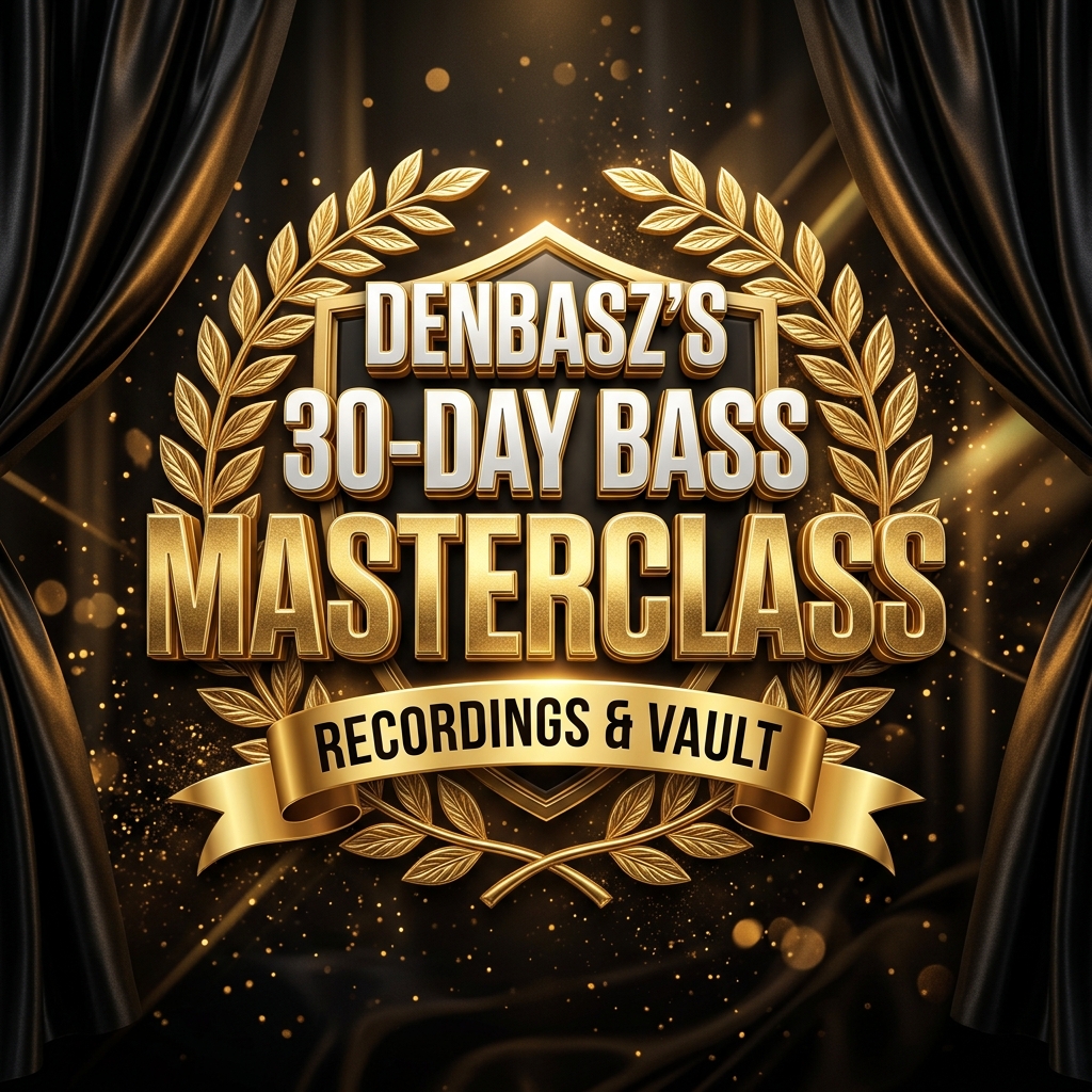 Bass Masterclass Recordings & Certificate